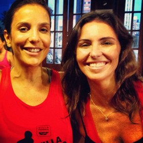 Ivete Sangalo com Glenda Kozlowski (Foto: Instagram/ Reprodução)