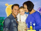 Confira as fotos do aniversário de 2 anos do filho de Solange Couto