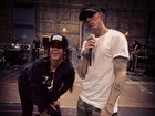 Rihanna e Eminem ensaiam um dia antes de iniciarem turnê juntos