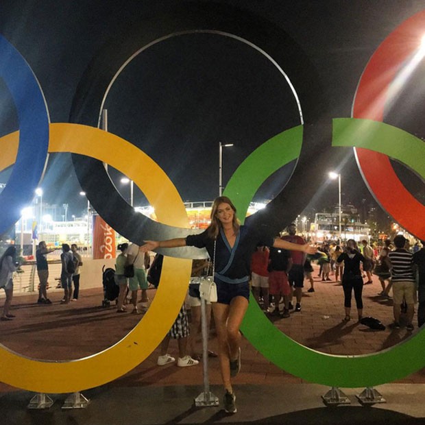 Marina Ruy Barbosa no Parque Olímpico, na Zona Oeste do Rio (Foto: Instagram/ Reprodução)