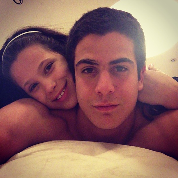 Enzo e Sophia (Foto: Instagram/ Reprodução)