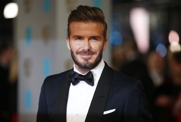 David Beckham no BAFTA (Foto: AFP)