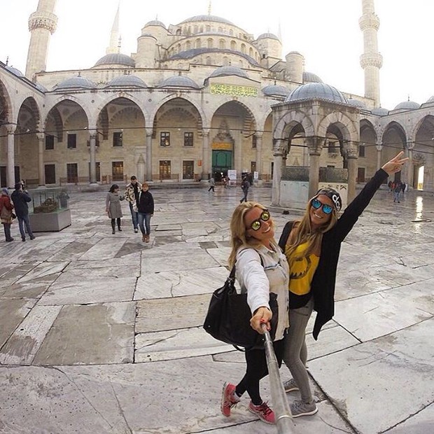 Bia e Branca Feres na Turquia (Foto: Reprodução/Instagram)