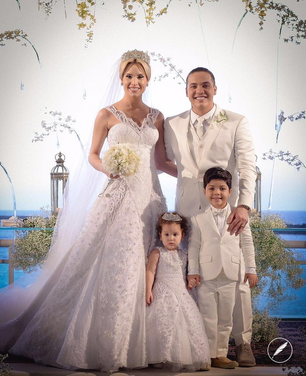 Wesley Safadão posta foto do casamento com Thyane Dantas (Foto: Reprodução / Instagram)