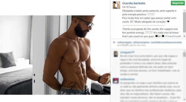 Ricardo Barbato (Foto: Instagram / Reprodução)