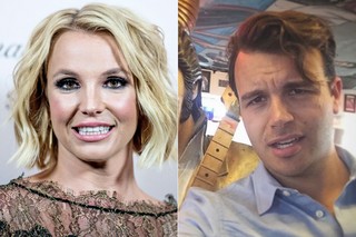 Britney Spears e Charlie Ebersol  (Foto: Christian Liliendahl/ Reuters - Instagram / Reprodução)