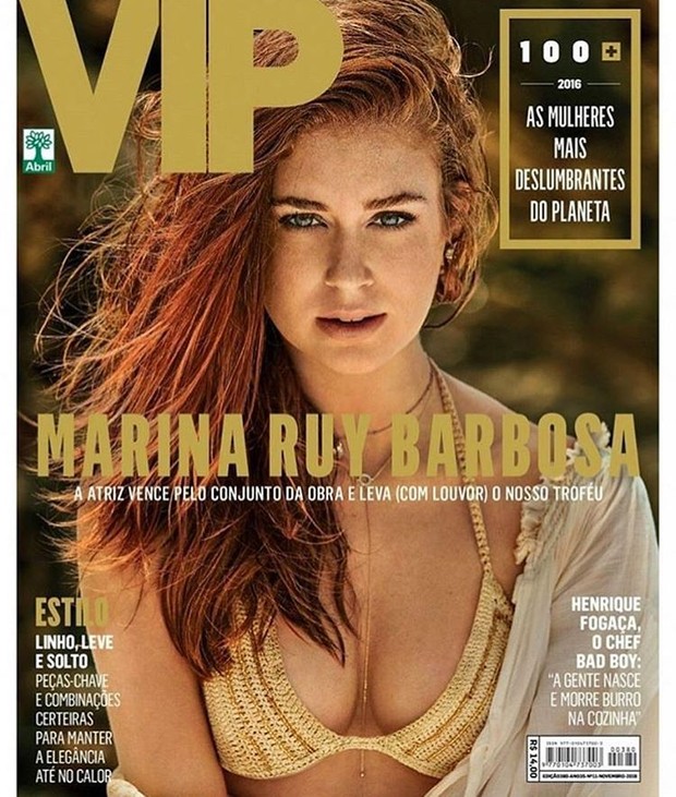 Marina Ruy Barbosa na capa da revista VIP (Foto: Reprodução/Yuri Sardenberg e Aninha Monteiro)