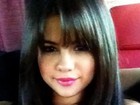 Selena Gomez mostra sua franjinha no Twitter: 'Adoro mudar meu cabelo'