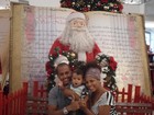 Ex-BBB Janaína mostra decoração natalina ao filho, Natã