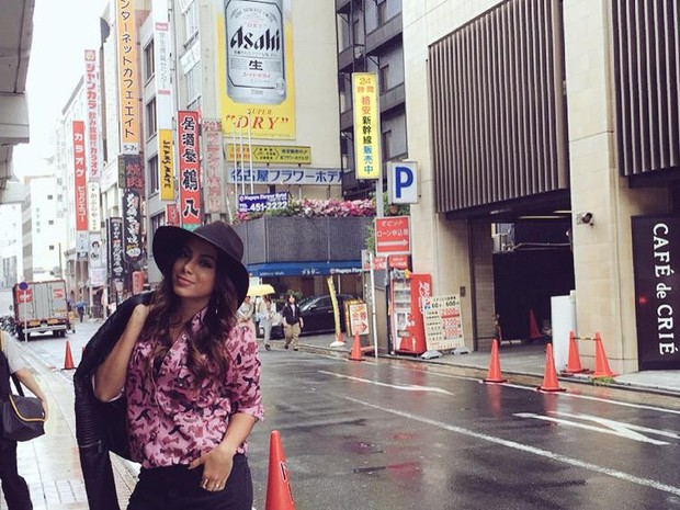 Anitta em Nagoya, no Japão (Foto: Instagram/ Reprodução)