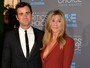 Justin Theroux sobre casamento com Jennifer Aniston: 'Muito feliz'