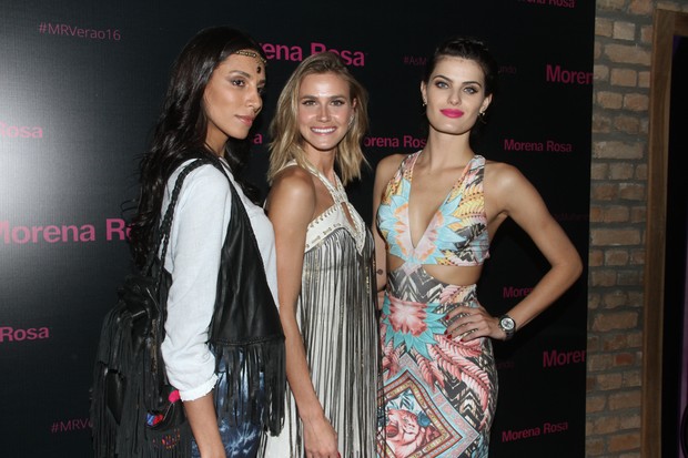 Leat T, Renata Kuerten e Isabeli Fontana (Foto: Amauri Nehn / Photo Rio News )