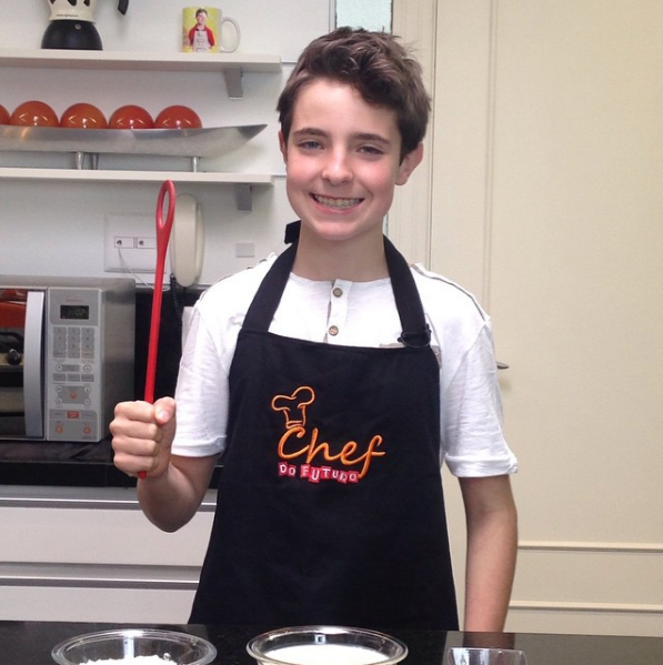 O filho de Gugu tem um canal culinário na web (Foto: Reprodução / Instagram)