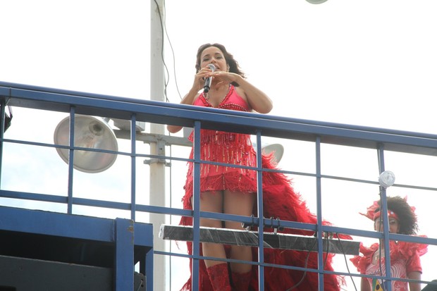 Daniela Mercury no carnaval de Salvador de 2014 (Foto: Dilson Silva,Wesley Costa e Vinicios Eduardo / Agnews)