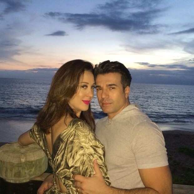 Cláudia Raia com o namorado (Foto: Instagram / Reprodução)