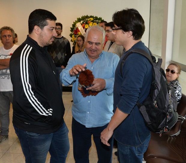Pedro, Alberto e Luis Grama (Foto: Francisco Cepeda/AgNews)