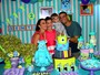 Dani Monteiro comemora aniversário dos filhos com festa no Rio