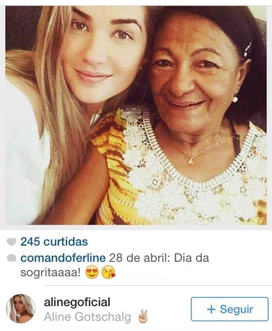 Aline Gotschalg  (Foto: Instagram / Reprodução)