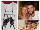 Shakira relembra férias com Piqué em fotos