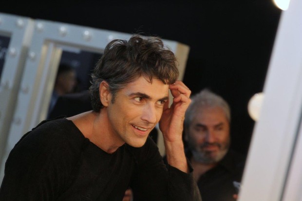 Reynaldo Gianecchini no no Backstage da TNG  (Foto: Alex Palarea / AgNews)