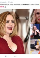 Look de Adele no BRIT Awards rende comentários e memes na web