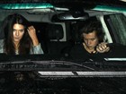 Harry Styles e irmã de Kim Kardashian deixam restaurante juntos