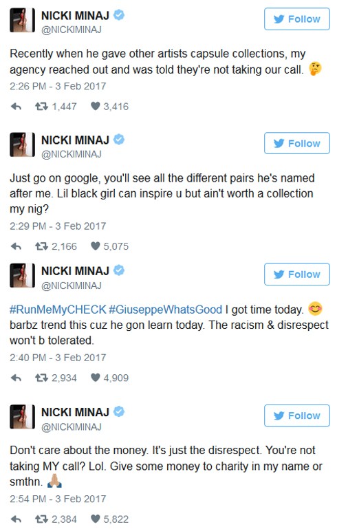 Nicki Minaj (Foto: Twitter / Reprodução)