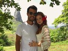 Marina Ruy Barbosa comemora um ano de namoro com Xandinho Negrão