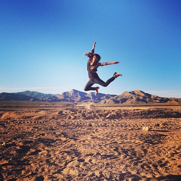 Danielle Suzuki em Las Vegas, nos Estados Unidos (Foto: Instagram/ Reprodução)