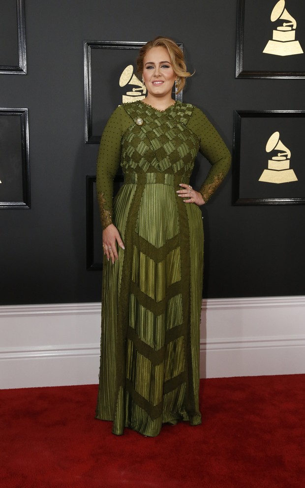 Adele no Grammy (Foto: Reuters agência)