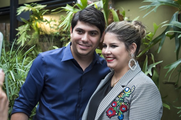 Yugnir Ângelo e Marília Mendonça (Foto: Caio Duran/Brazil News)