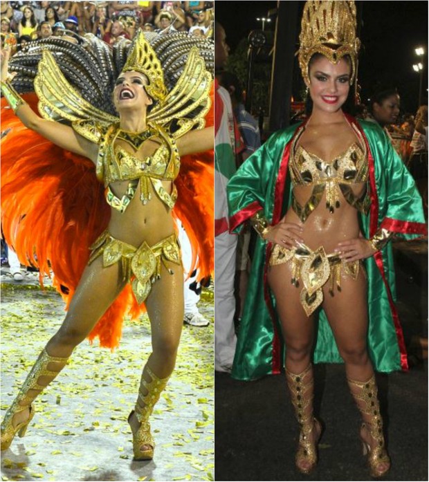Paloma Bernardi está na contagem regressiva para o carnaval 2016: Ainda não sei em que posto vou desfilar, se será no chão ou como destaque. Mas meu orgulho de estar atravessando a Avenida pela Grande Rio será o mesmo (Foto: Ag. News)