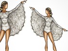 Vestida de anjo, Claudia Leitte canta no carnaval de salvador