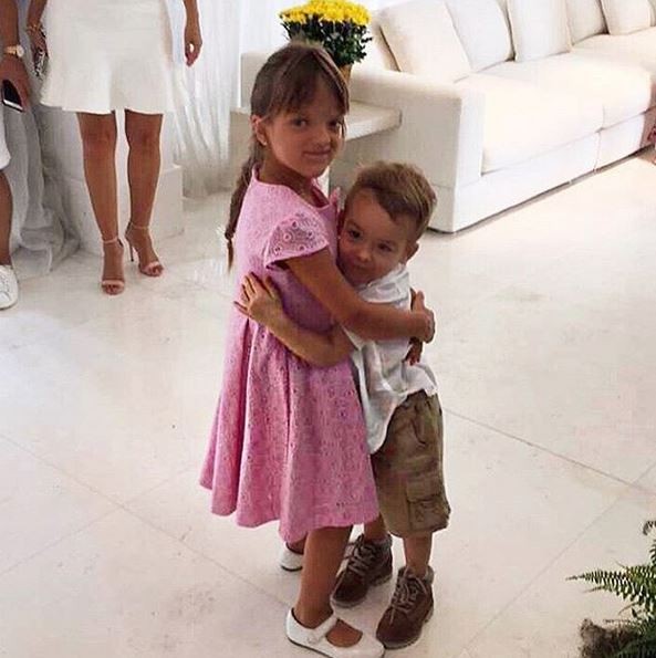 Rafa Justus e  Alexandre Corrêa, filho de  Ana Hickmann (Foto: Reprodução do Instagram)