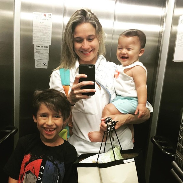 Fernanda Gentil e o filho (Foto: Reprodução / Instagram)