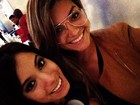 Anitta tieta Kelly Key em aeroporto: 'Adoro voar em boas companhias'