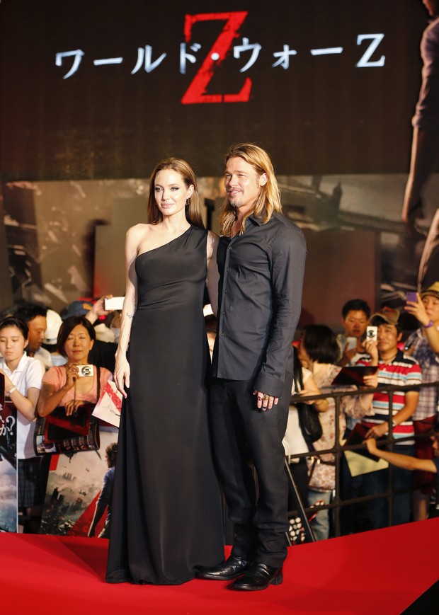 Brad Pitt e Angelina Jolie (Foto: Reuters/ Agência)