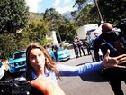 Fernanda Gentil se despede de Teresópolis e brinca: 'Tô assustadora'