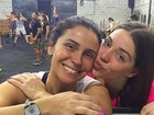 Giovanna Antonelli e Luma Costa posam juntas após crossfit: 'Comadre'