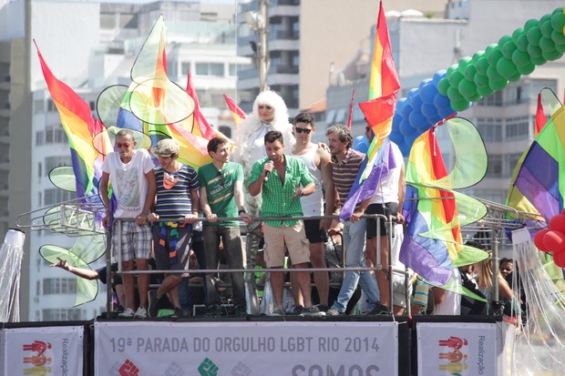 Parada gay no Rio (Foto: Fabio Moreno/Fotorio News)