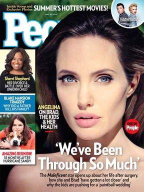 Angelina Jolie (Foto: Revista/Reprodução)
