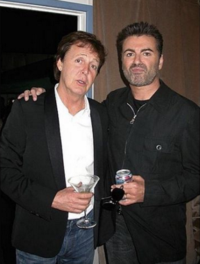 Paul McCartney presta homenagem a George Michael (Foto: Reprodução / Instagram)