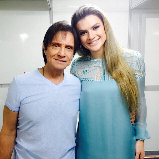 Mirella Santos e Roberto Carlos (Foto: Reprodução/Instagram)