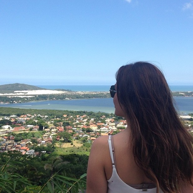 Maria Melilo em Florianópolis (Foto: Instagram / Reprodução)