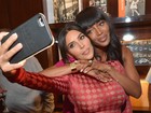 Kim Kardashian e outros famosos prestigiam Naomi Campbell
