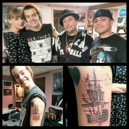 Harry Styles e Taylor Swift (Foto: Reprodução/Instagram)