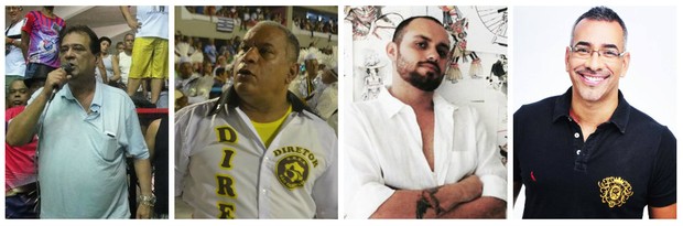 Ney Filardi, Renato Gomes, Leandro Vieira e Cahê Rodrigues (Foto: Reprodução/Reprodução)