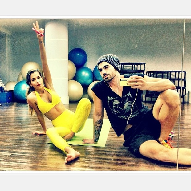 Ex-bbb Adriana e Rodrigão (Foto: Instagram / Reprodução)