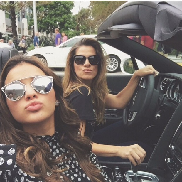 Bruna Marquezine e Ingrid Guimarães em Miami (Foto: Reprodução/Instagram)