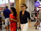 Look do dia: Grazi Massafera usa look estiloso para embarcar no Rio